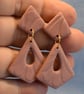 Geometric Cut-Out Statement Earrings - Image 4