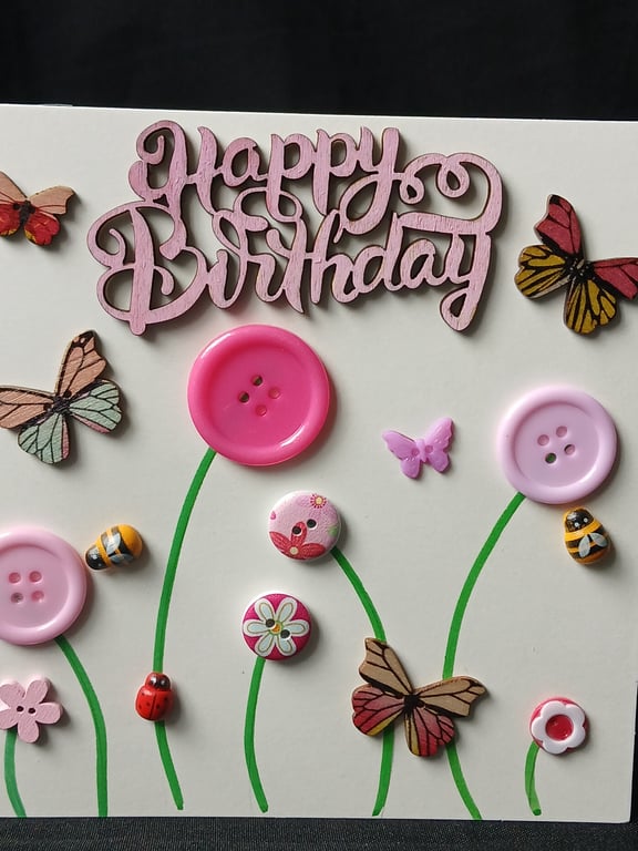 Handmade birthday card 