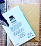 ‘Humpback Whale’ Wildlife Tag Charity Card - Image 2