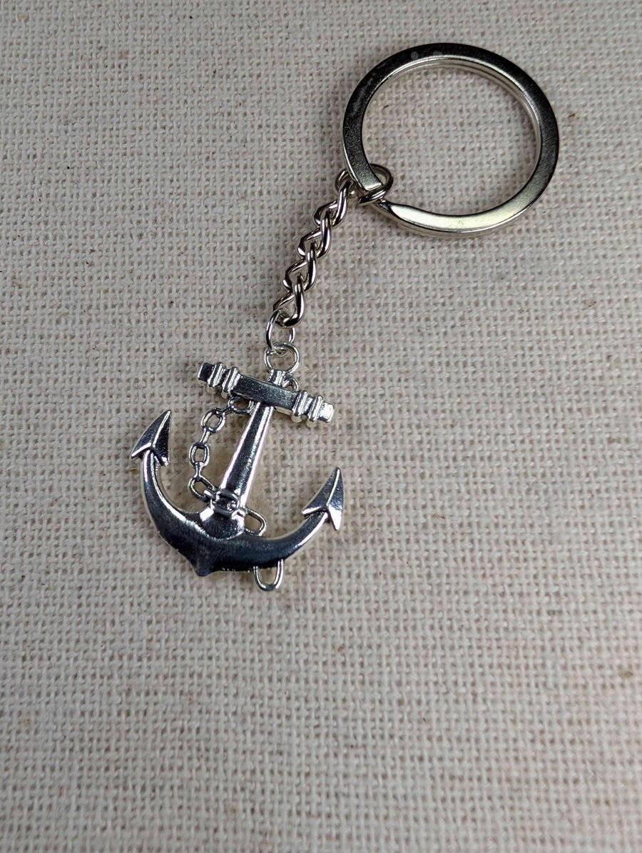 Anchor Keyring - Nautical Themed Keychain - Cruise - Sailor
