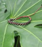Hematite Macrame bracelet, Magnetic gemstone adjustable bracelet  - Image 5