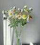 Hand Crocheted White Daisy Flowers Summer Seconds Home Decor  Gift for Her - Image 2