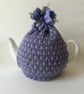 Tea cosy Tea cosie - midnight sky tweed