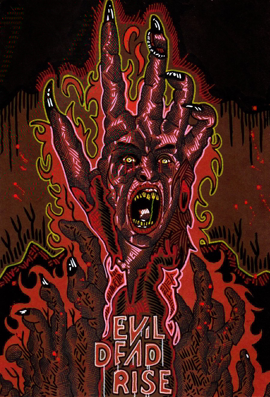 EVIL DEAD RISE FAN ART