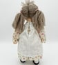Olivia 14 Inch Handmade Rag Doll with Teddy Bear Pocket Friend  - Image 5