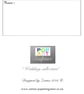 Unique Personalised Pop-up Wedding Card with Two Love birds. - Image 2