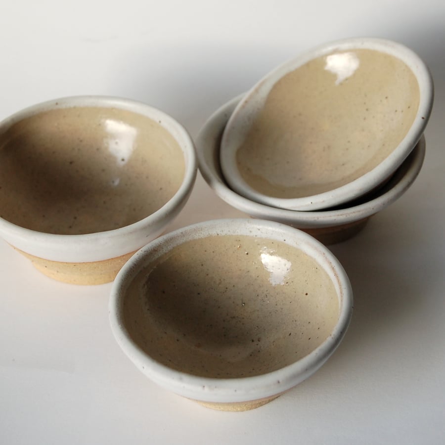 Dipping sauce bowl samples
