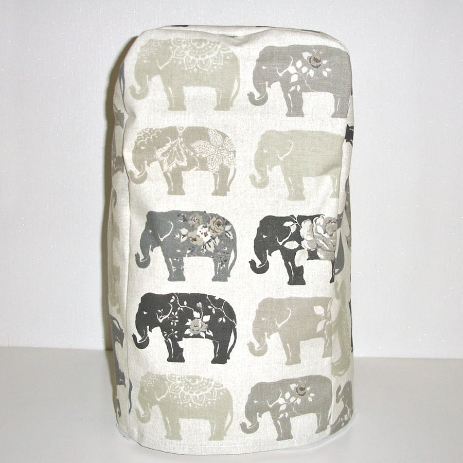 Blender Cover Smoothie Maker Food Mixer Elephants Grey Dust Cover