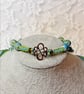 Macramé and Ceramic Necklace & Bracelet Set - Image 6