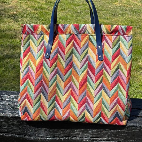 Carpet Bag zig zag, Mary Poppins Style