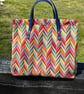 Carpet Bag zig zag, Mary Poppins Style - Image 1