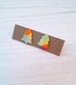Rainbow Christmas tree earrings, choose your style - Image 9