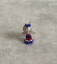 Handmade Guardian Angel Bag Charm in the Colours, Red, White & Blue - Image 1