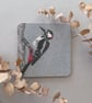 Great Spotted Woodpecker coaster - Image 8
