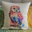 Owl Cushion - Option 6 (6 Designs Available)
