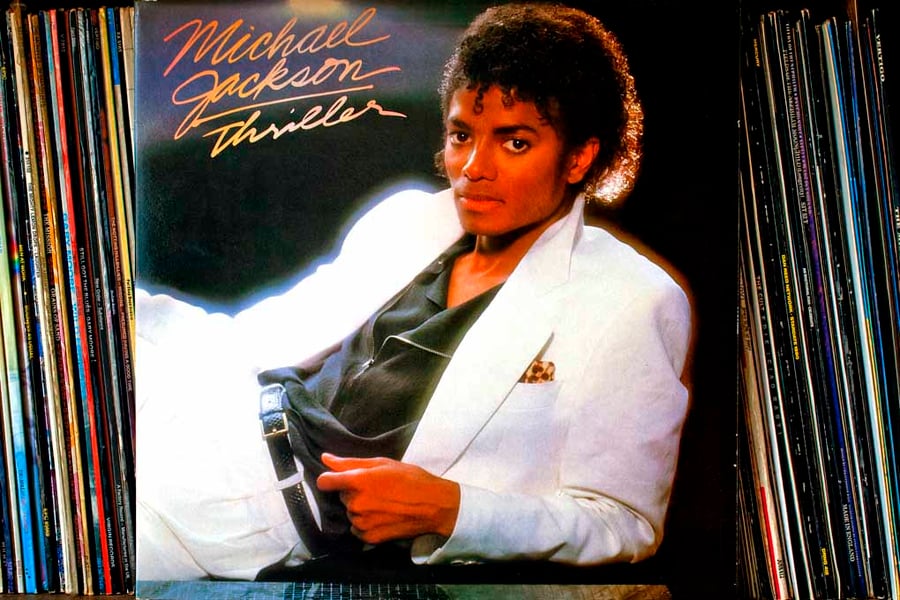 Michael Jackson Thriller Album Photograph Print