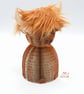 Highland Cow made from a book - Desk Buddy - Image 6
