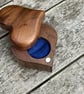 Handcrafted Walnut Wood Ring Box  - Image 3