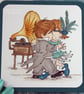 Handmade congratulations card - the charleston - Image 2