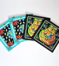 Christmas Cards - Pack of 4 - Partridge in a Pear Tree unique design. - Image 1