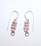 Copper and Sterling Silver Earrings (ERMMDGCM2) - UK Free Post - Image 2