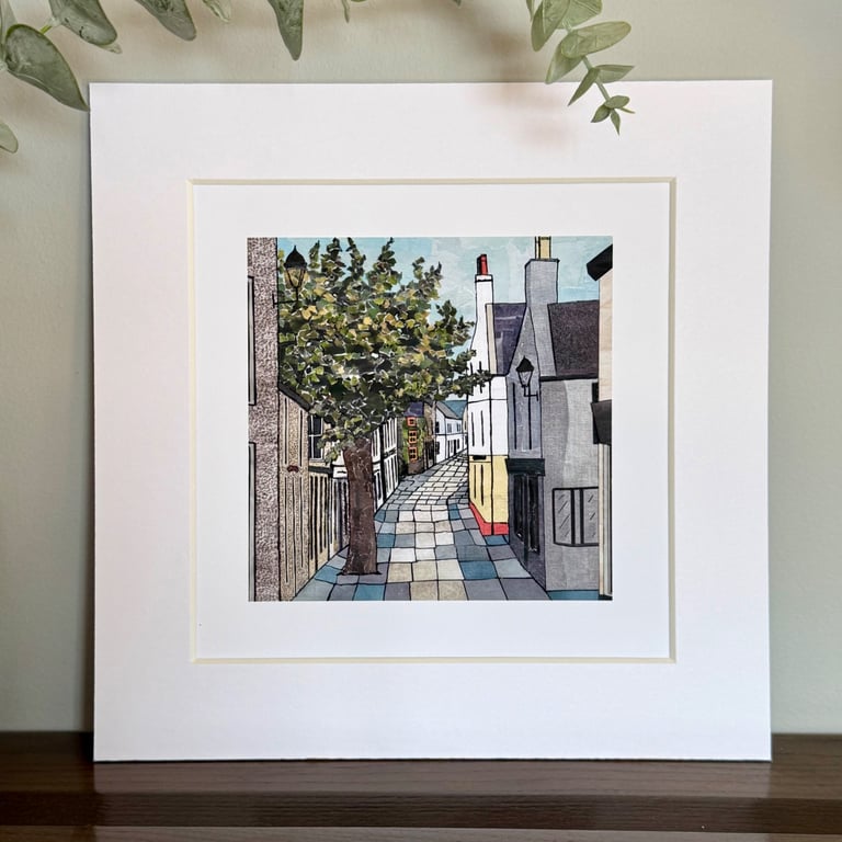 Kirkwall Mounted Print