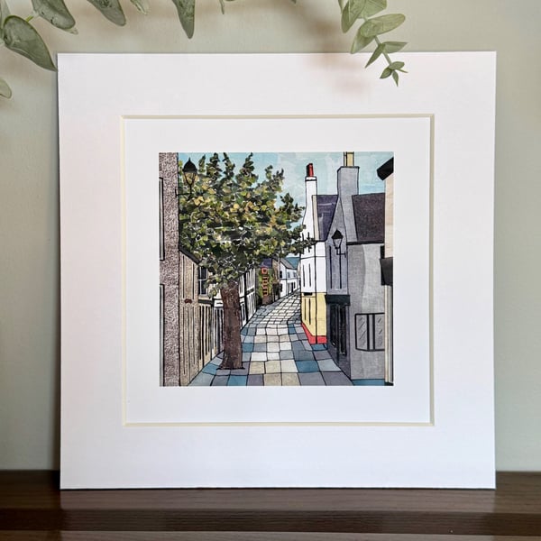 Kirkwall Mounted Print