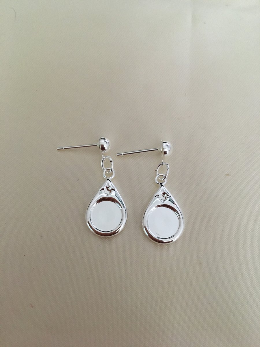 Raindrop Earring Setting - E15