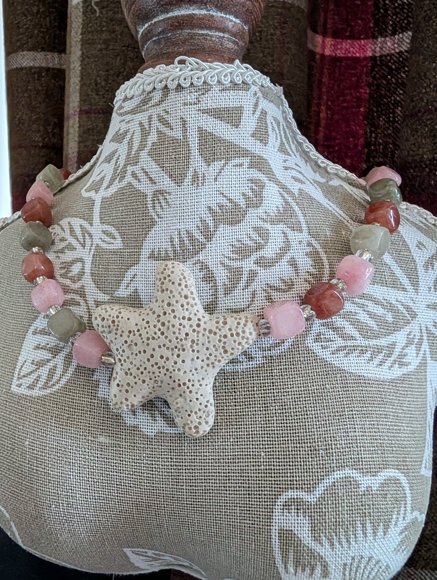 "Autumn Beach Walks" Necklace 
