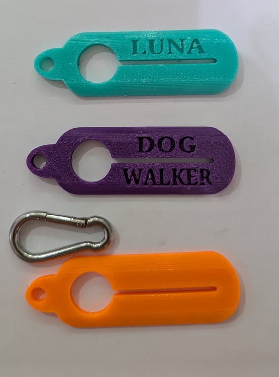 Dog lead poo bag holders