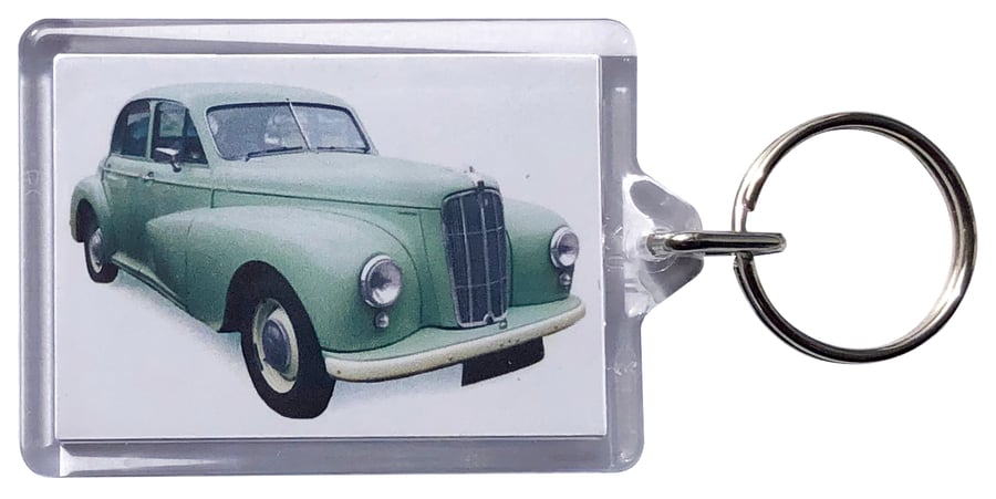 Morris Six 2.2L 1953 - Keyring with 50x35mm Insert 