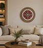 Ijikijolo - Fibre Wall Art - Taupe Fringe Design - One of a Kind