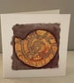 Ammonite print mini cards  - Image 2