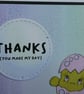 Dinosaur Thank You Card - Image 5