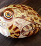 Frog handpainted on rock  - Image 2