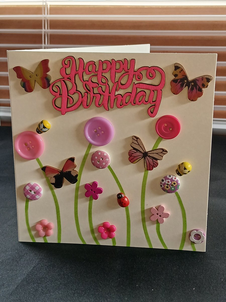 Handmade birthday card 