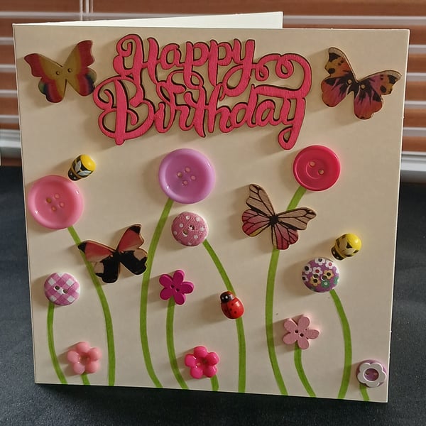 Handmade birthday card 