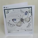 Silver Wedding Anniversary Card