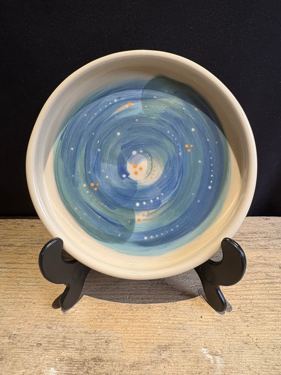 Perfectly Imperfect ‘summer waves' plate