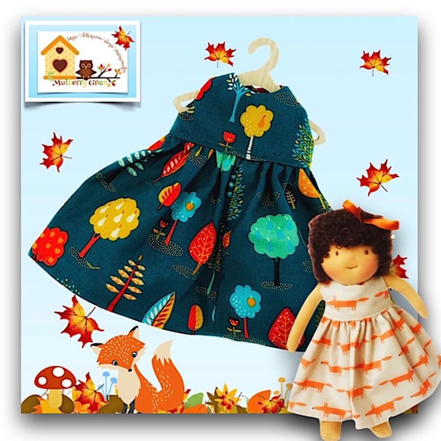 Reserved for Di - Autumn Trees Dress