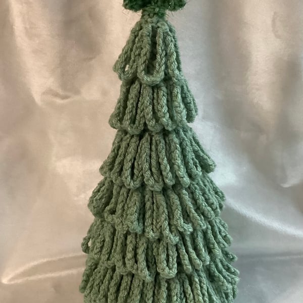 Christmas Tree, crochet Christmas Tree, green