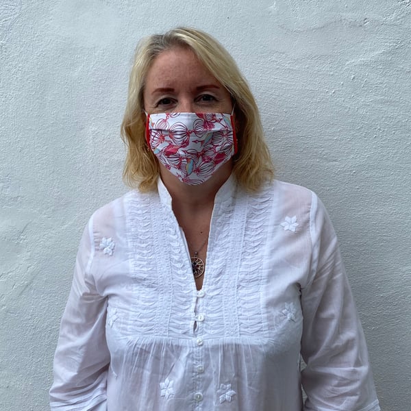 Face Mask reusable washable cotton fabric 