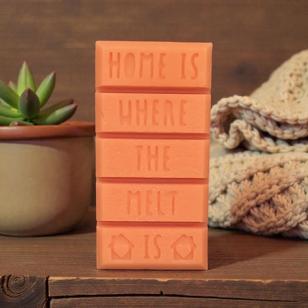 Novelty Word Wax Melt Snap Bar Handmade Soy Wax  Funny Gift Idea home 