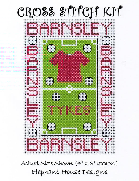 Barnsley Cross Stitch Kit Size 4" x 6"  Full Kit