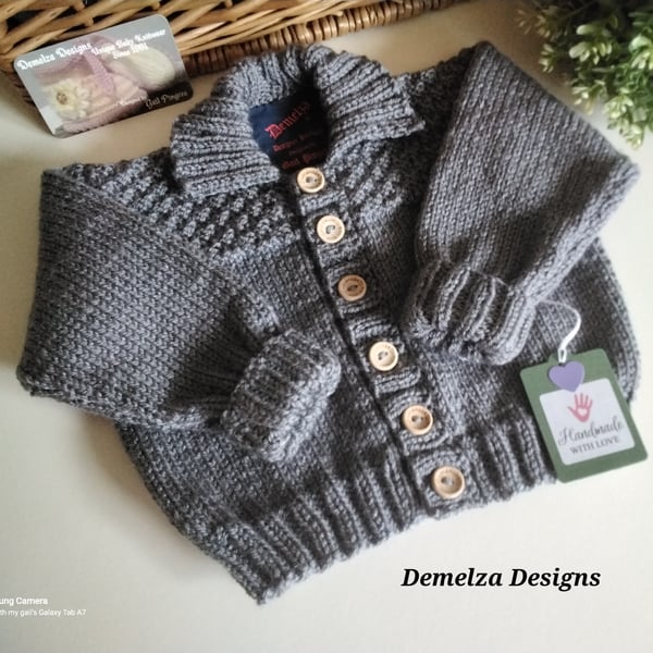 Baby Gender Neutral Cosy Cardigan 3-9  months size