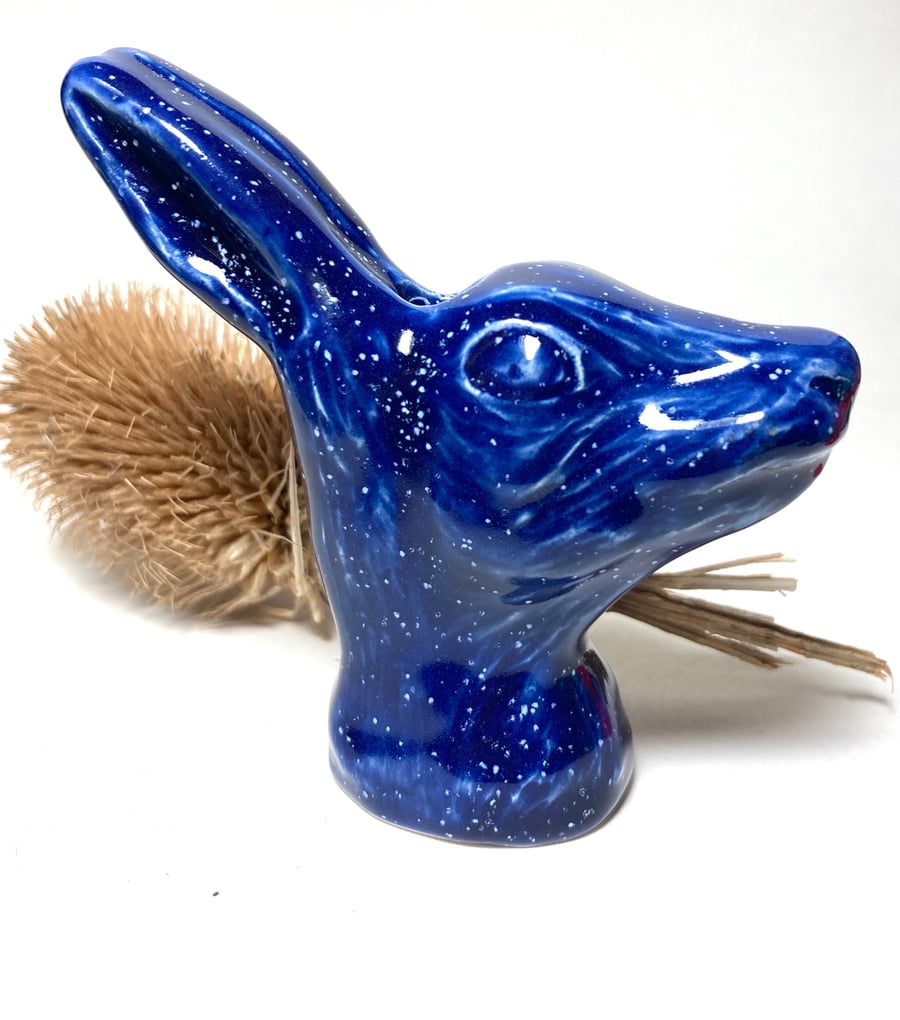 Hare’s Head Toothpick Incense Holder Bud Vase