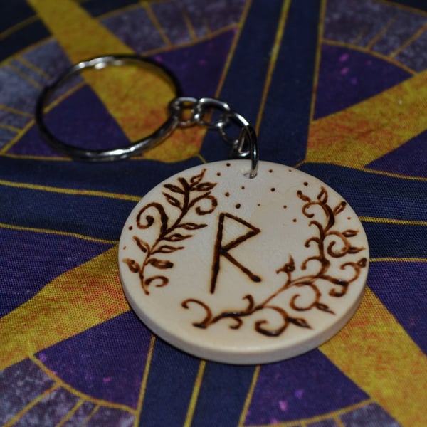 Custom Rune Keyrings: Hand-Burned & Full of Meaning