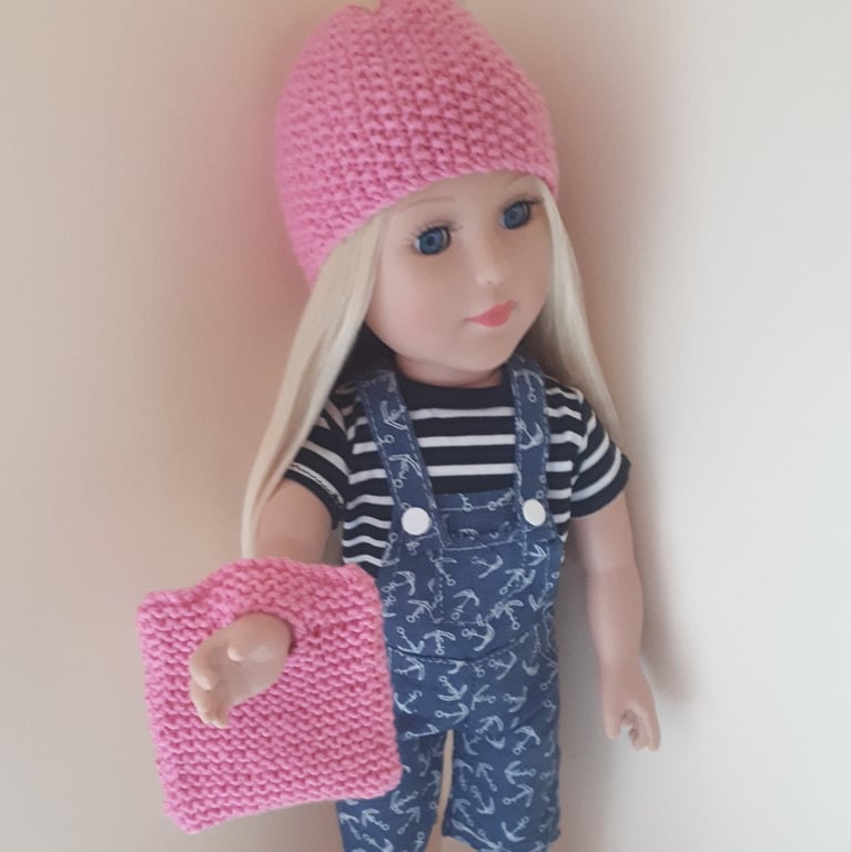 KNITTING PATTERN PDF Fondant Bag for Doll