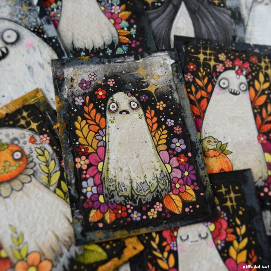 ghostober ghost - day 18 - autumn zombie