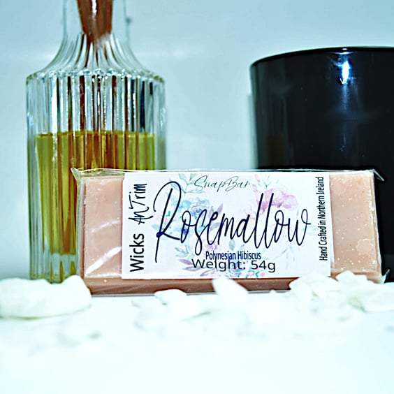 Rosemallow Highly Scented Soy Wax Melt SnapBar